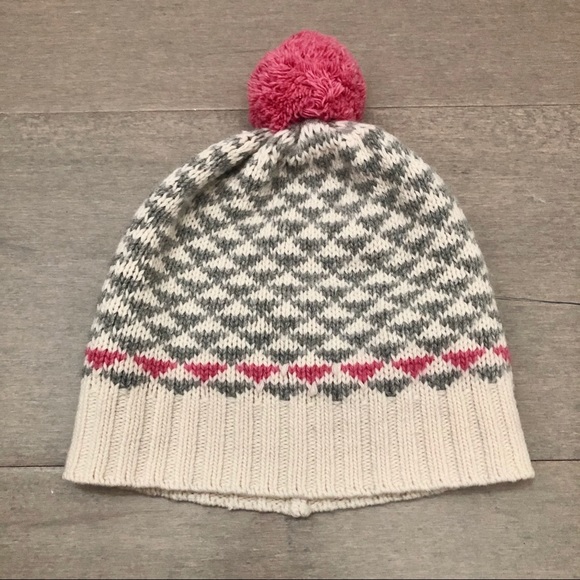 PORTOLANO Cashmere beanie with pompom - Picture 2 of 5